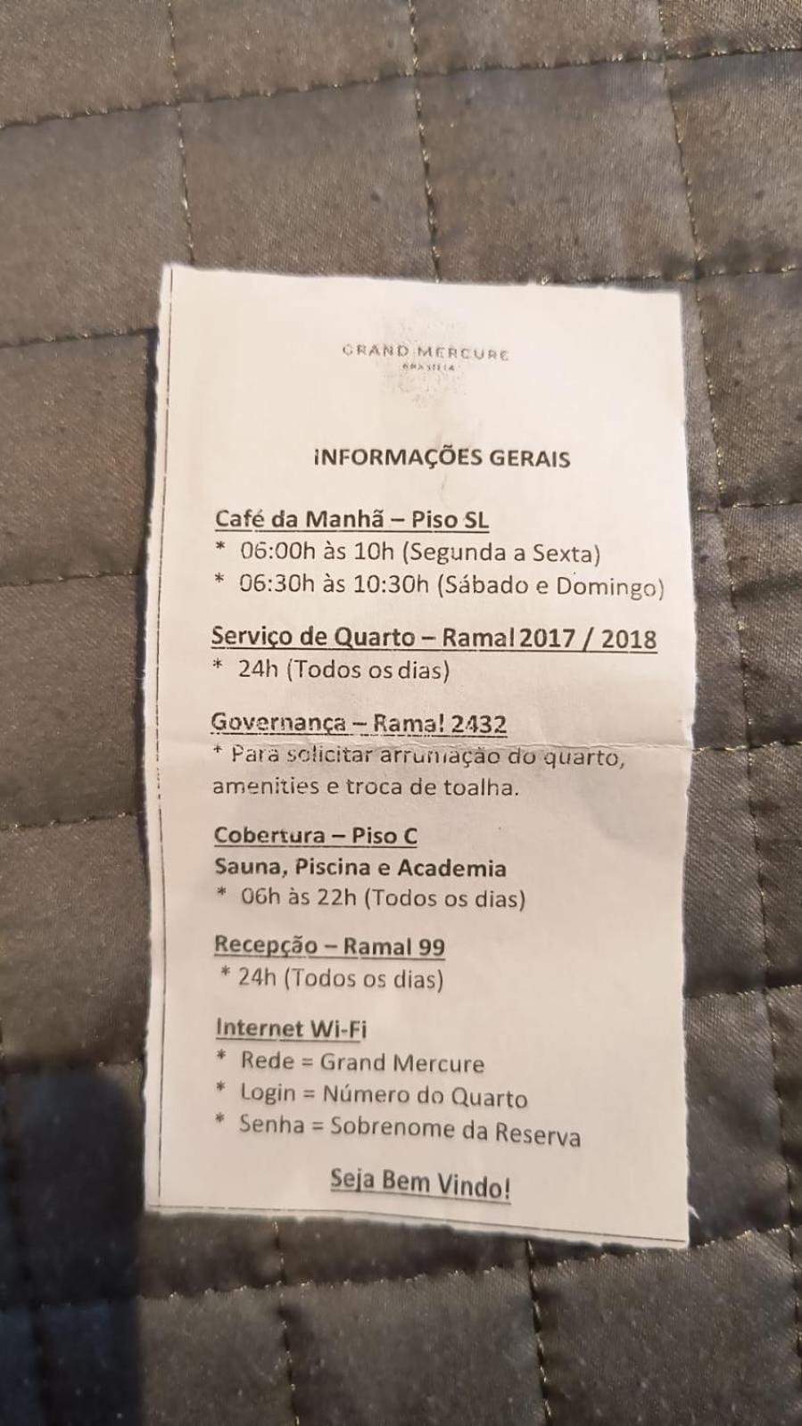 Hotel Grand Mercure Flat Particular Com Varanda, Garagem E Wi-Fi Brasilia Esterno foto